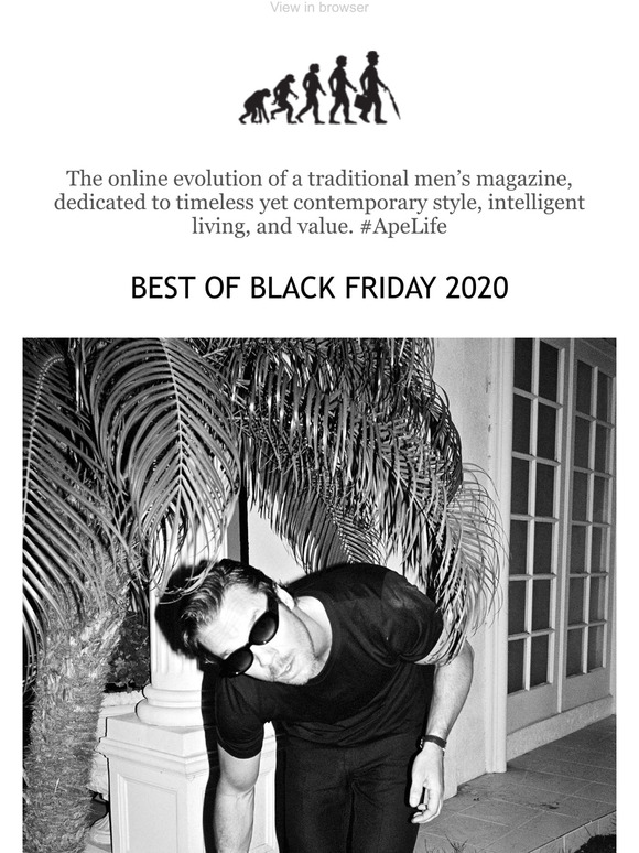 Black Friday 2020: The Best Men’s Style & Grooming Deals