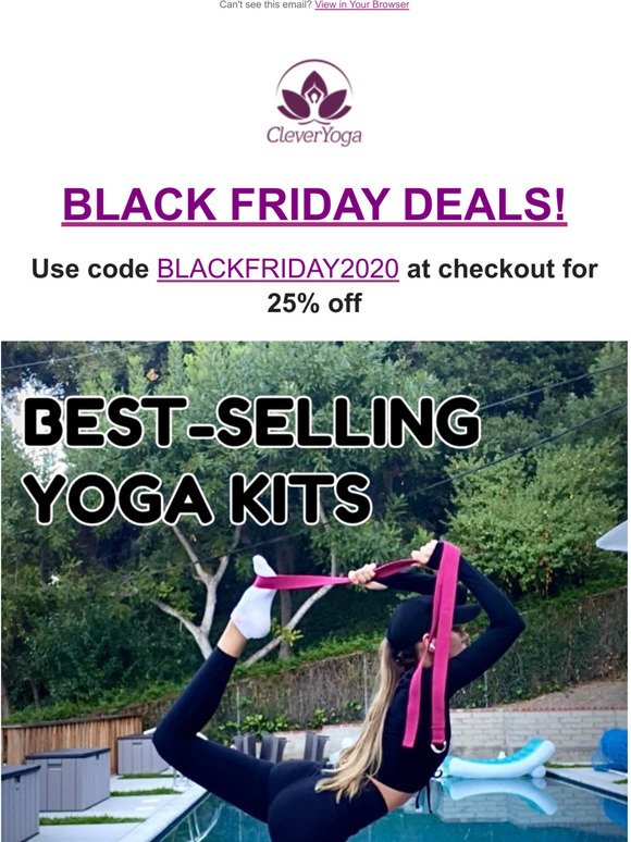 Black Friday: Everything's 25% Off