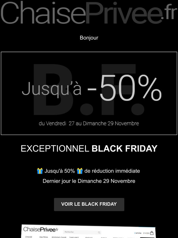 -Exceptionnel ♠️♣️ BLACK FRIDAY ♣️♠️