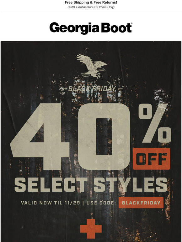 georgia boot black friday