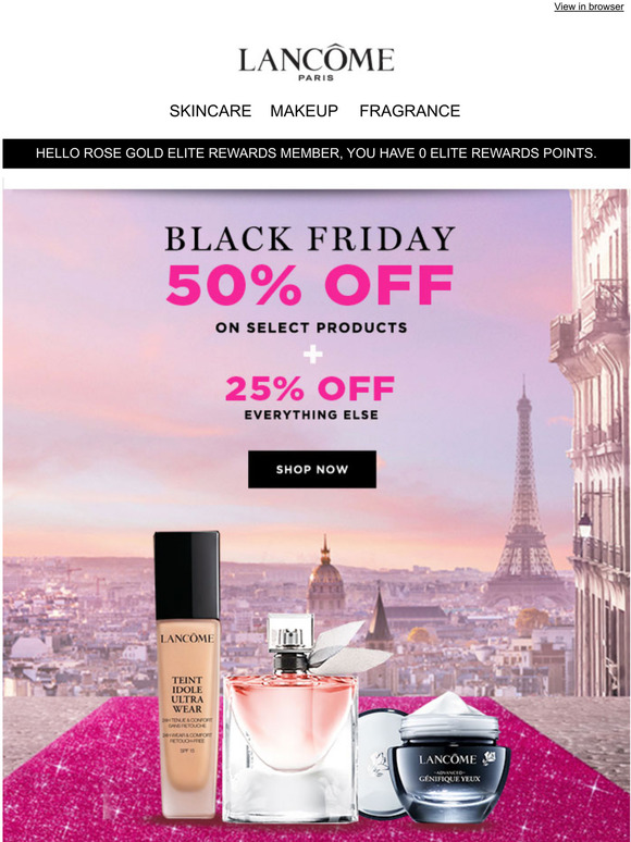 black friday lancome 2020