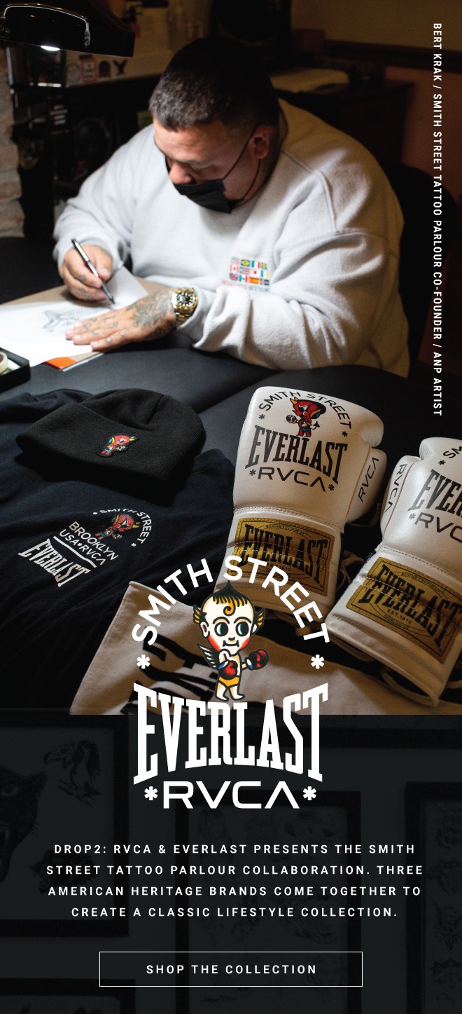 rvca everlast boxing gloves