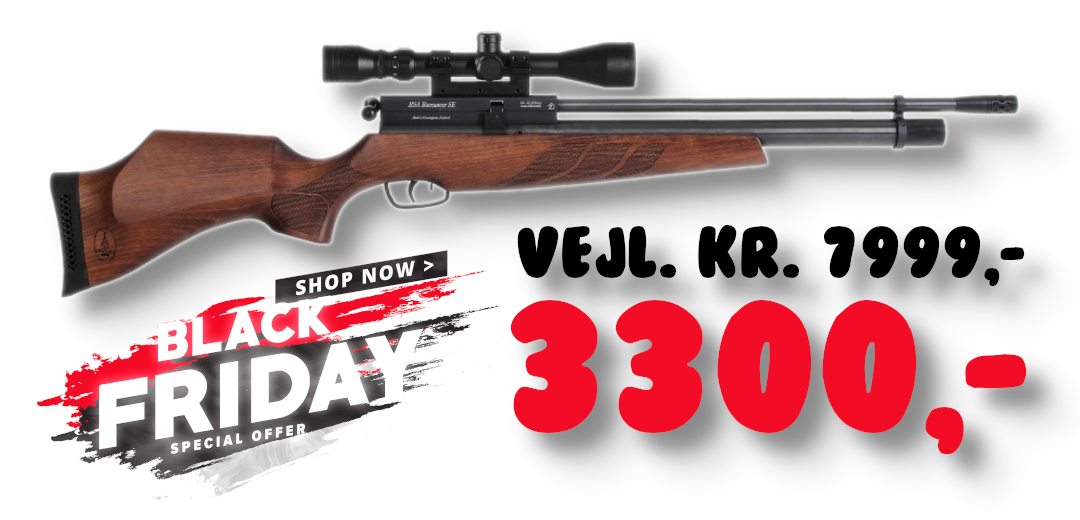 Airgun Nye Black Friday tilbud hos AIRGUN.dk! Milled