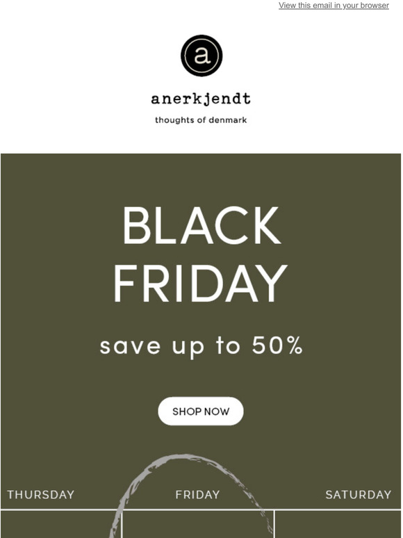 Today is BLACK FRIDAY!