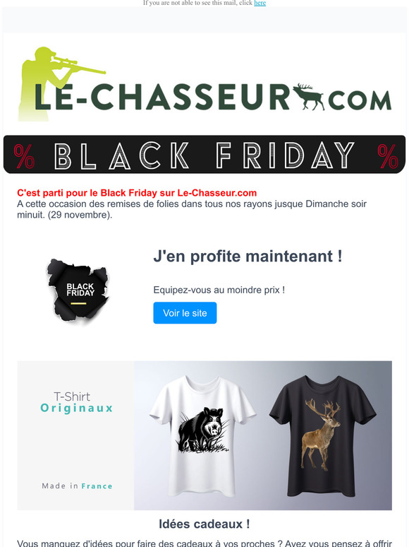 C'est parti pour le Black Friday !