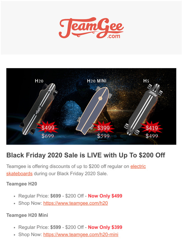 Black Friday 2020 Sale - Up To $200 Off