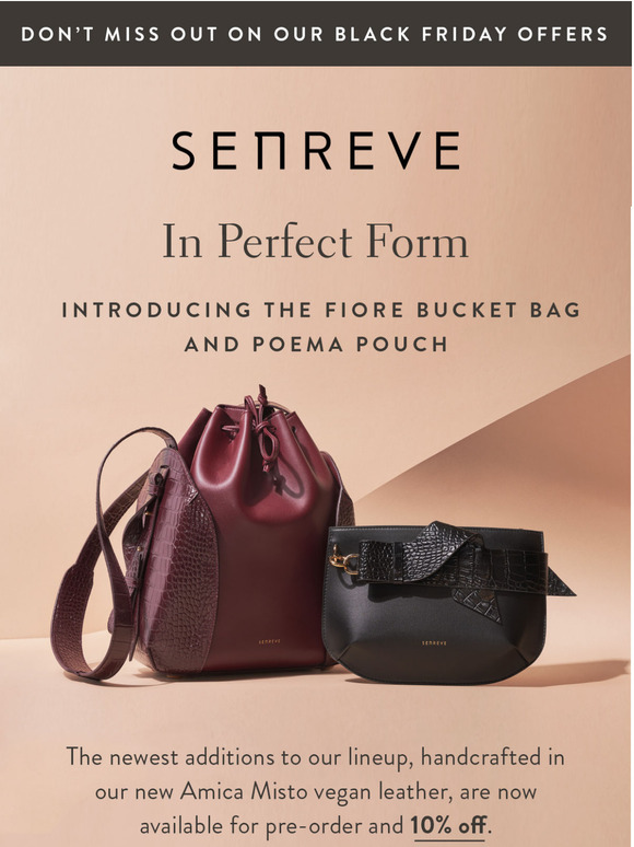 senreve bucket bag