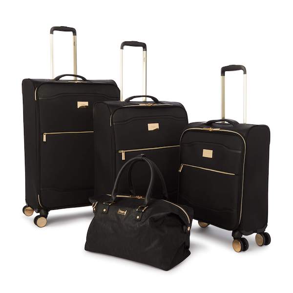 dune london tamara set of 4 suitcases