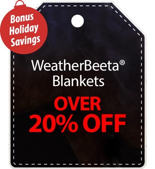 Over 20% off WeatherBeeta® Blankets