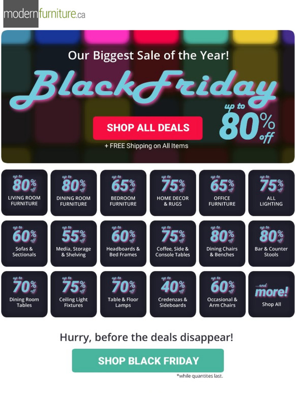BLACK FRIDAY - Up to 80% OFF