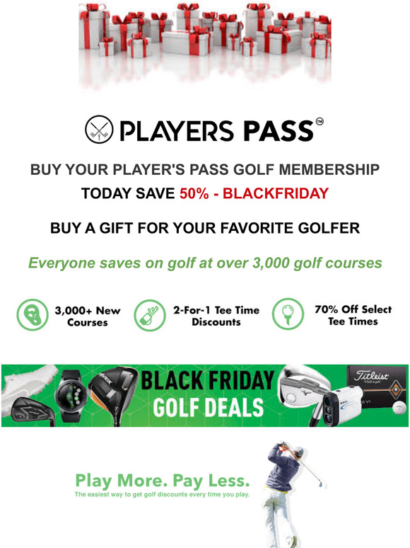 Hey Friend, Black Friday just got green...