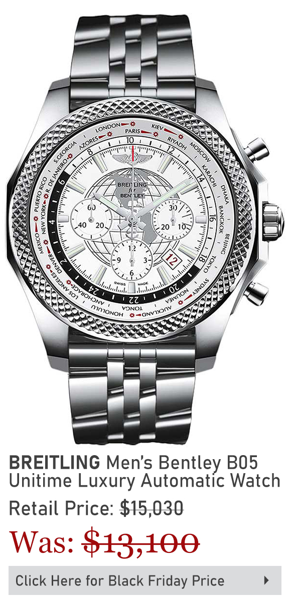 breitling watch black friday
