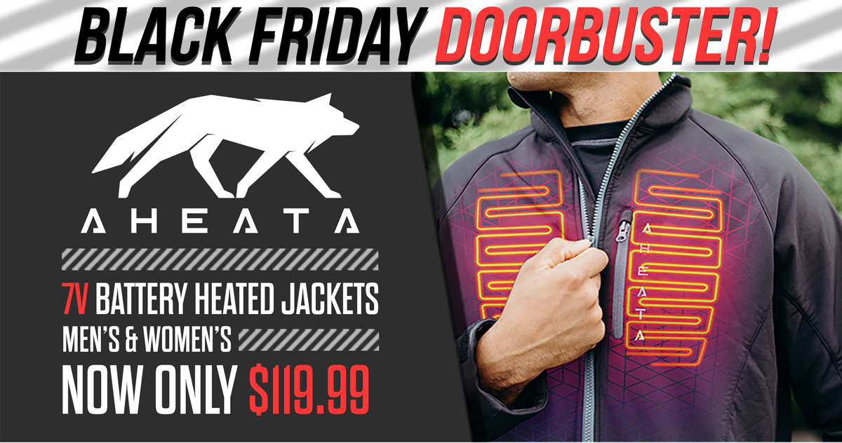 The Warming Store Black Friday DOORBUSTER! AHEATA Battery Heated