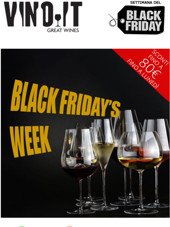 📢 IL BLACK FRIDAY E' ARRIVATO!!