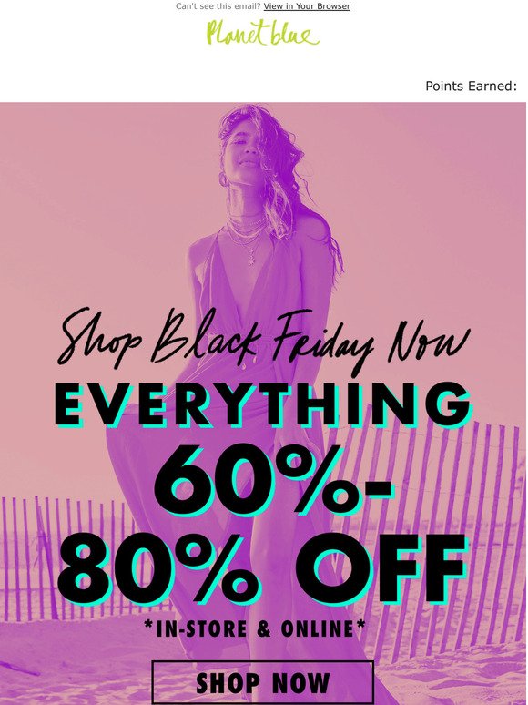 Our Black Friday Sale is Now 60-80% Off!!!