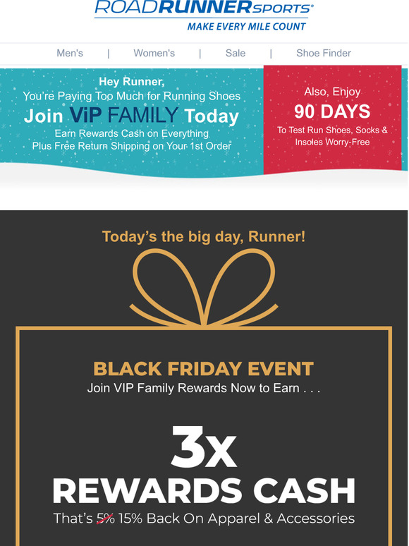 road runner sports black friday