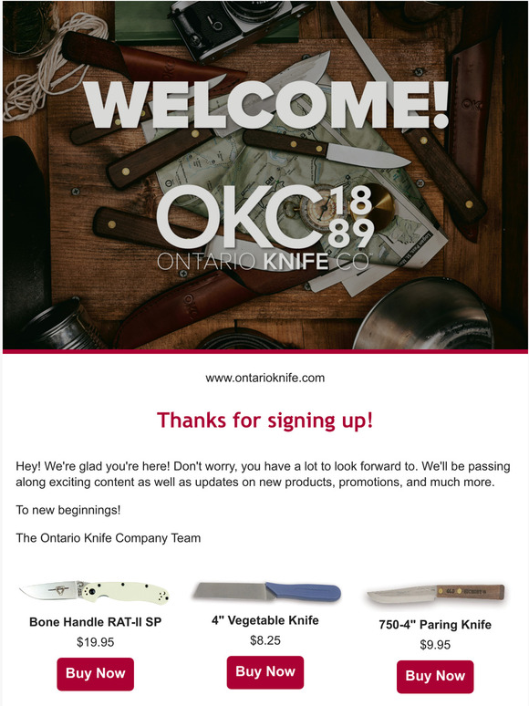 Thanks for signing up!