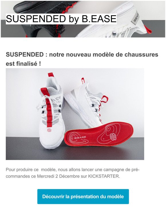 Chaussures SUSPENDED : confort et performance