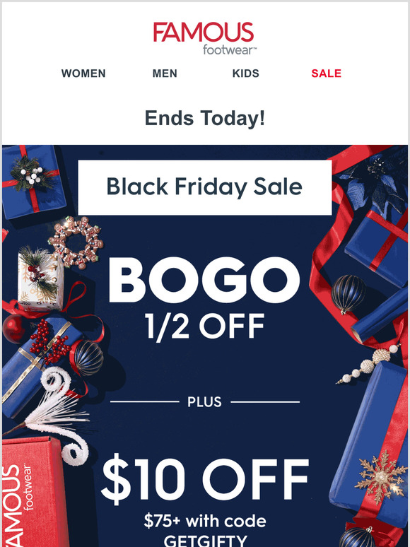 famous footwear black friday