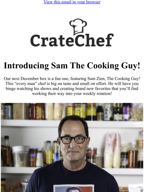 It's Time For Our December CrateChef!