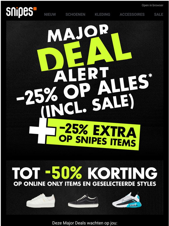 Snipes NL Email Newsletters: Shop Sales, Discounts, and Coupon Codes - Page  4