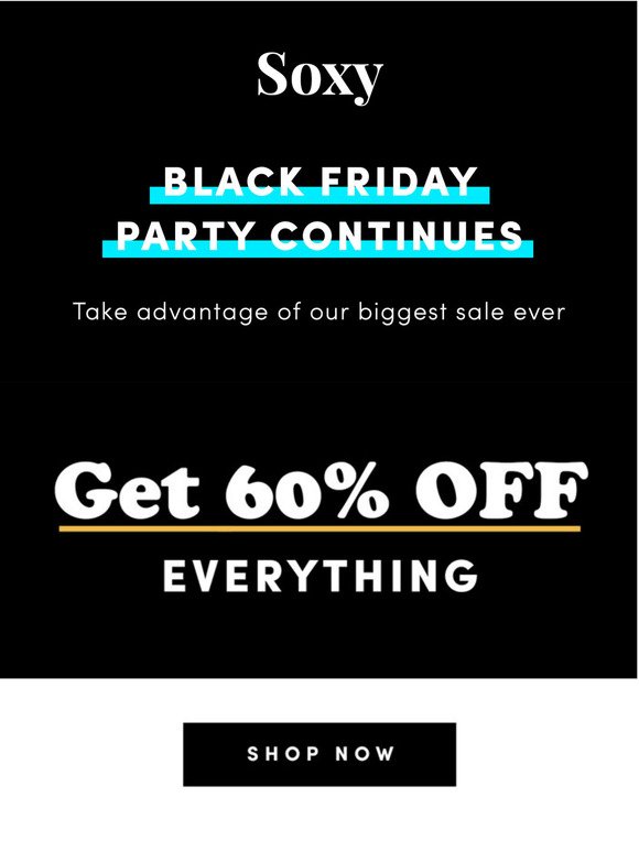 Our BIGGEST Black Friday Ever 🎉