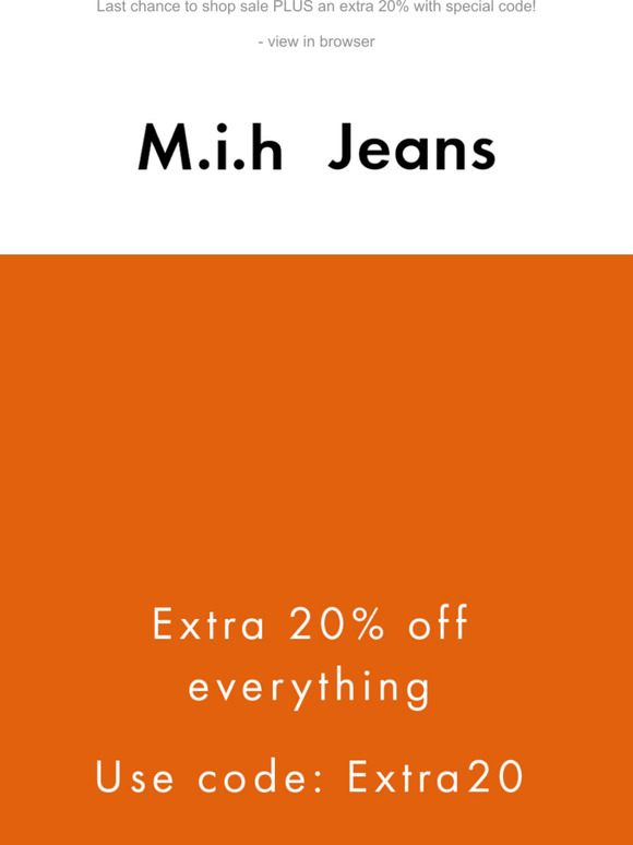 Sale extended, 60% Everything