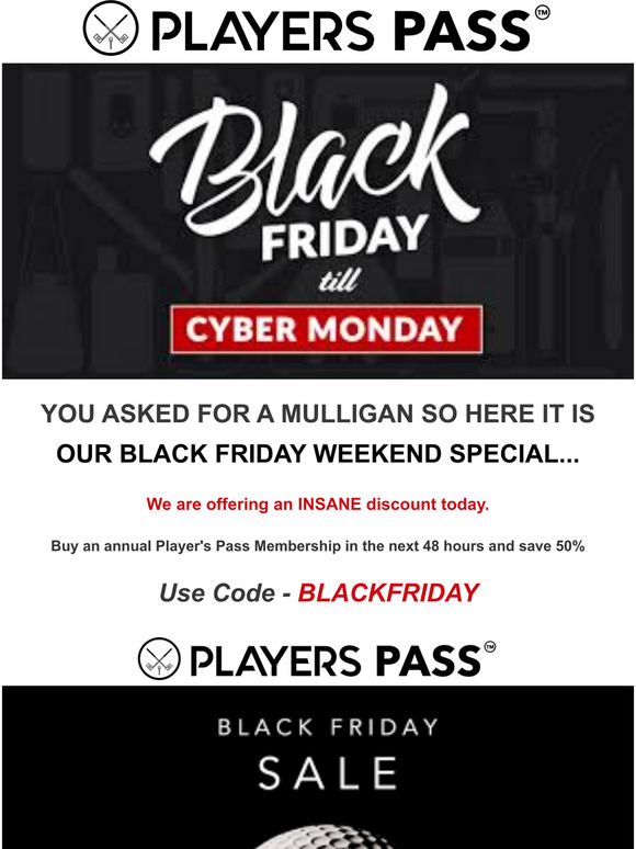Friend, Black Friday Mulligan