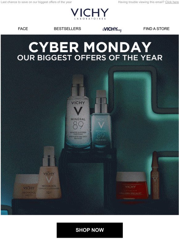 CYBER MONDAY | ENDS SOON