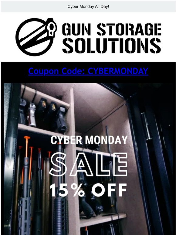 CYBER MONDAY ALL DAY! Open for 15% Off Coupon! 
