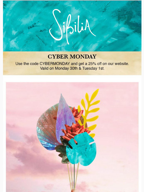 CYBER MONDAY - 25% OFF