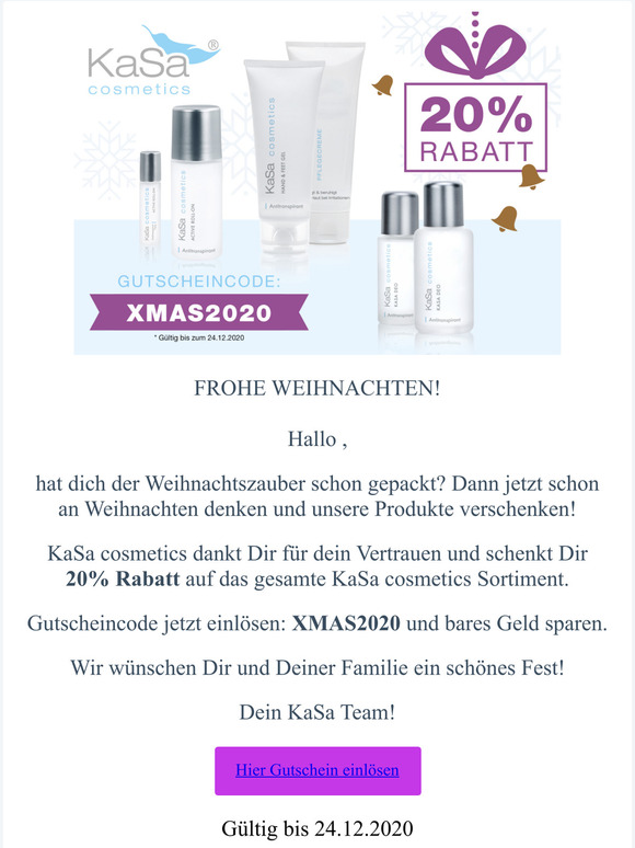 Frohes Fest  und nicht vergessen, unser persönlicher Weihnachtsgutschein liegt jetzt für dich bereit