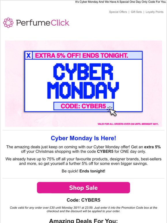 perfume click promo code