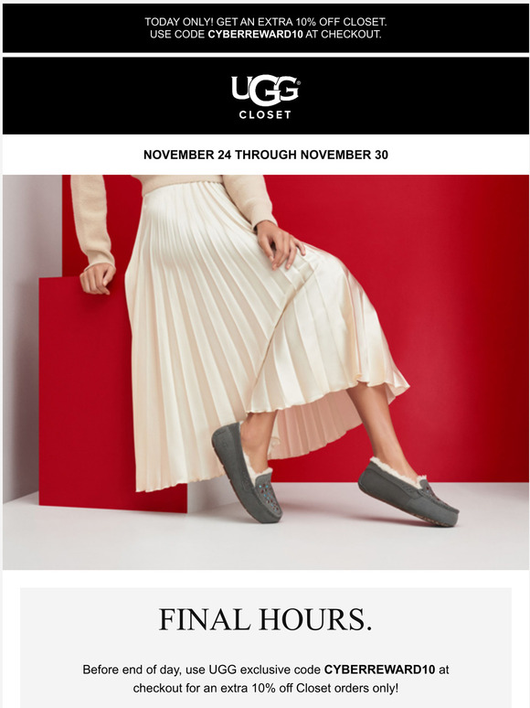 cyber monday uggs 2018