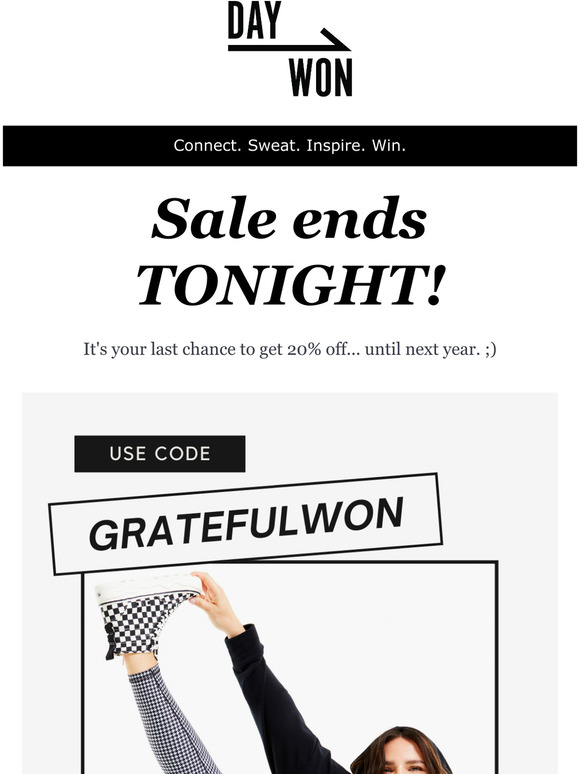 Sales this WONderful only happen once a year...