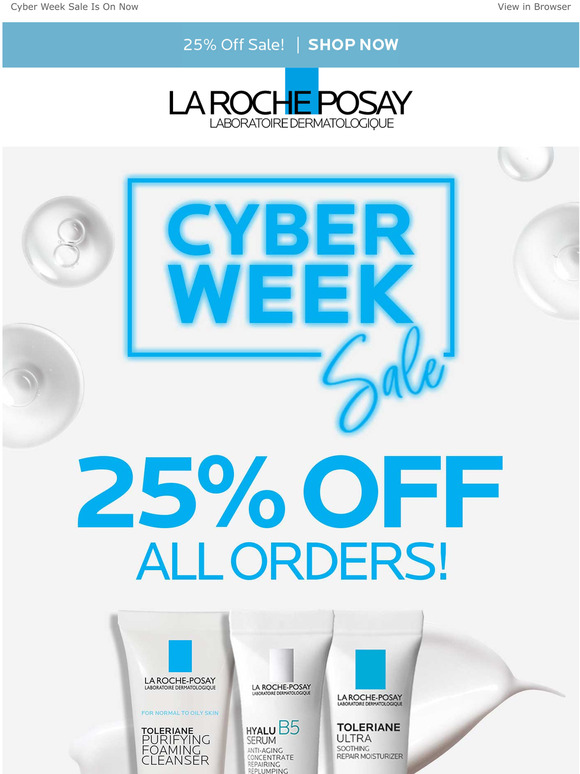 La Roche Posay Acd 25 Off Sitewide For Cyber Week Milled