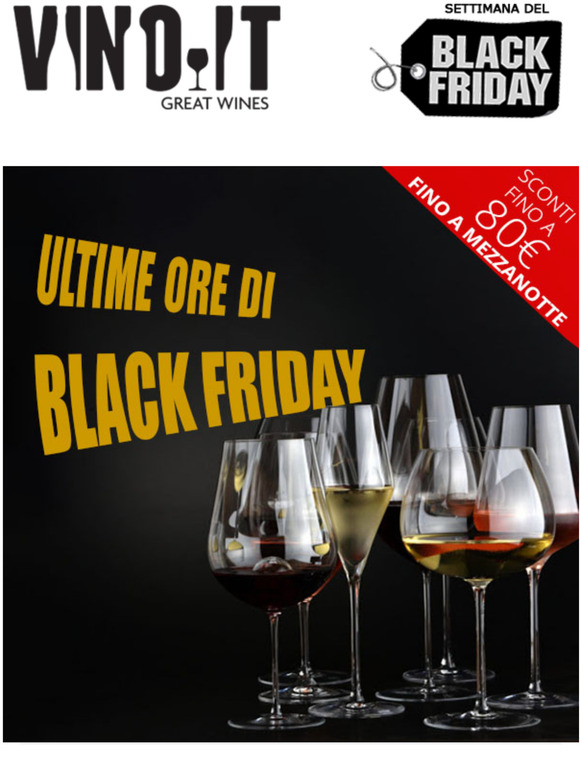 ⚡⚡⚡ ULTIME ORE DI BLACK FRIDAY!