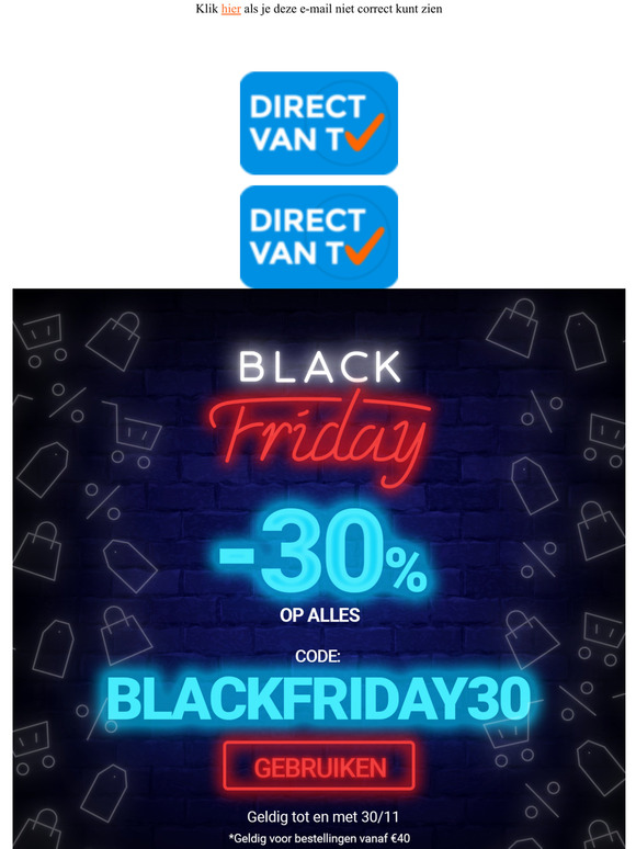 We geven VANDAAG nog 30% korting op alle artikelen – laatste dag! ❤️