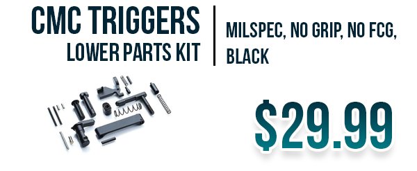 CMC Lower Parts Kit available at Impact Guns!
