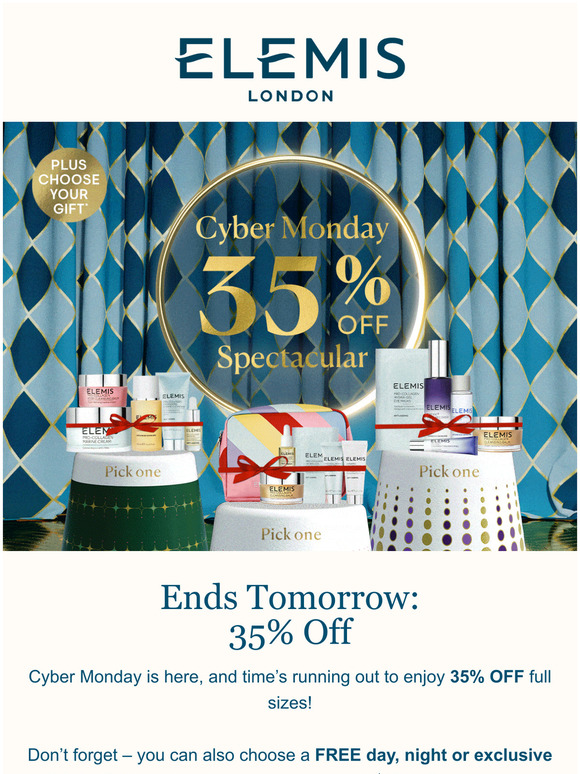 elemis cyber monday