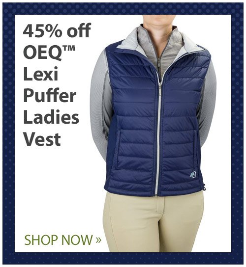45% off OEQ™ Lexi Puffer Ladies Vest