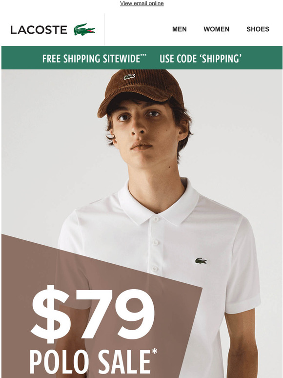 polo free shipping code