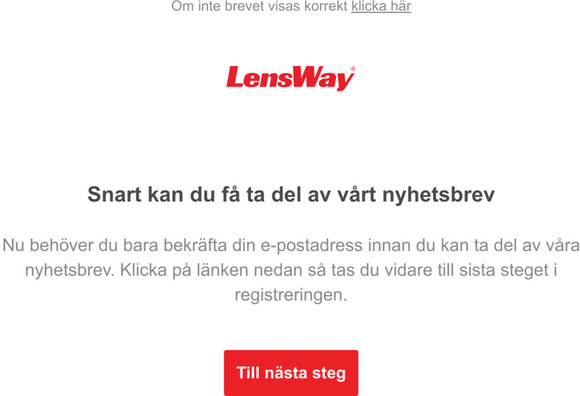 Bekräfta din e-postadress