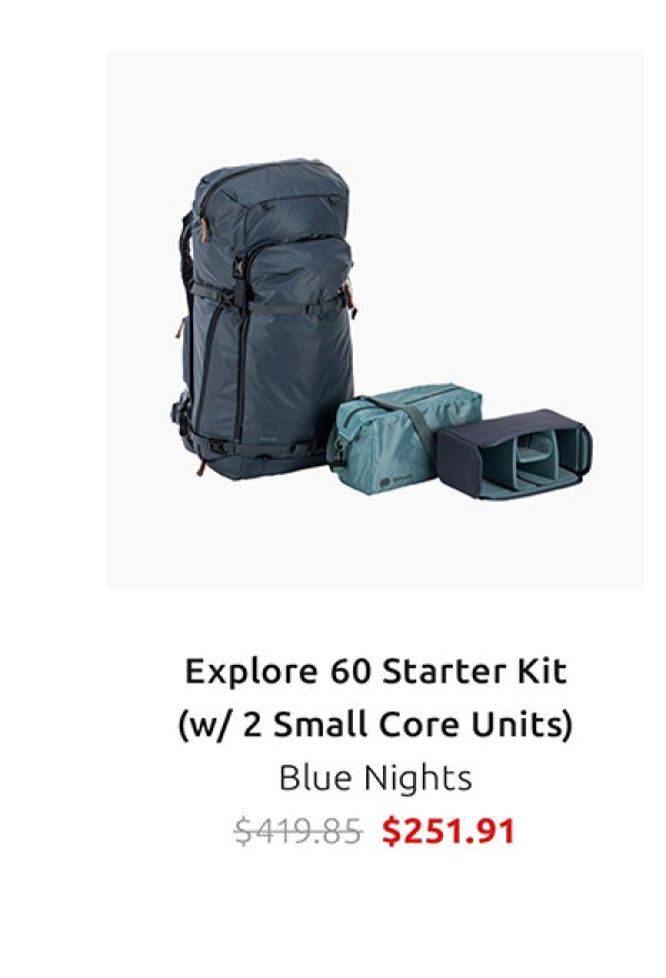 Explore 60 Starter Kit - Blue Nights