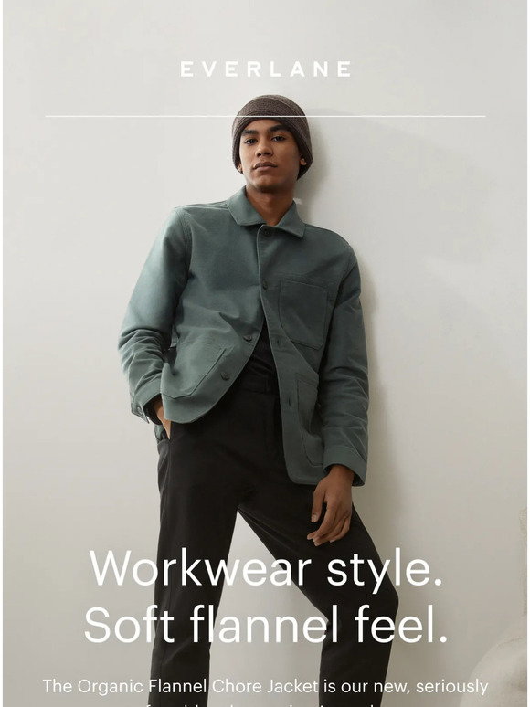 The Organic Flannel Chore Jacket 