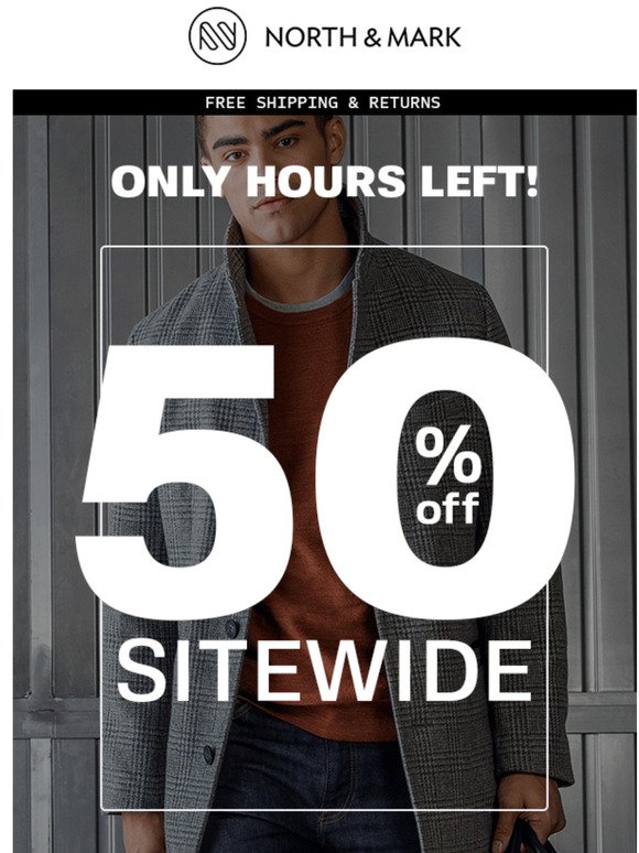 It's your lucky day! 50% off sale is extended.