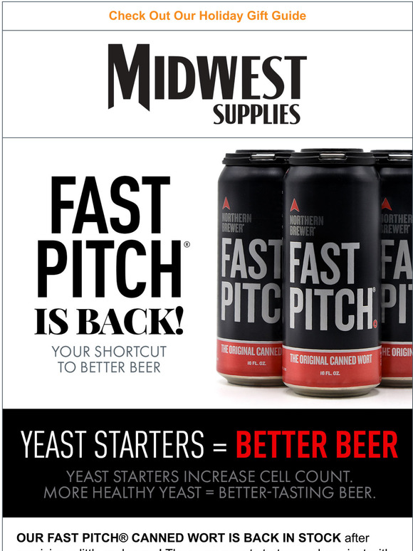 Midwest Supplies Wine Making & Homebrew Supplies Reunited and It Feels So Good — Fast Pitch® is