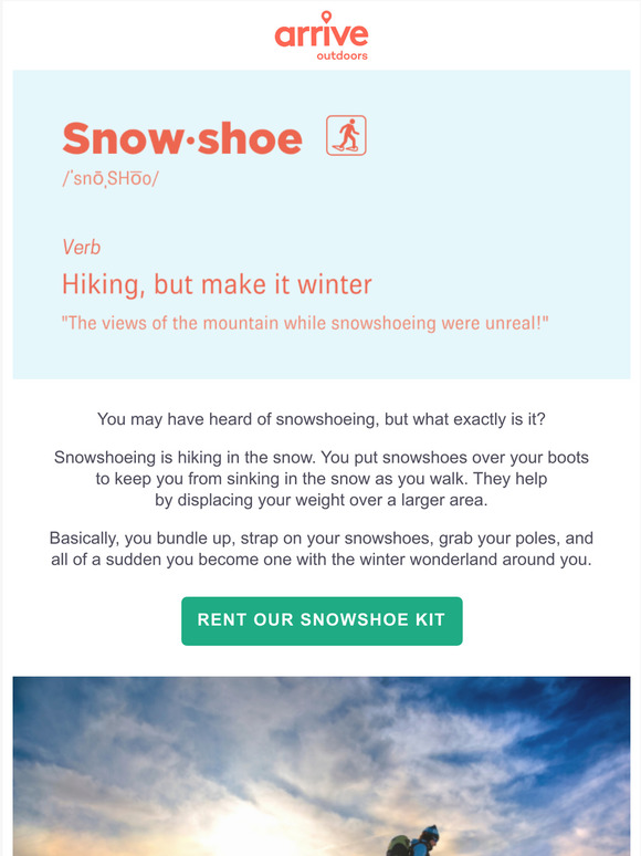 5 reasons you need to try showshoeing this year