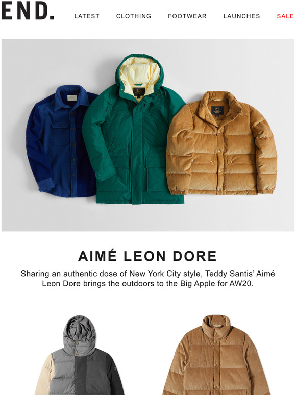 Shop the Latest Drop From Aimé Leon Dore SS18 at END.