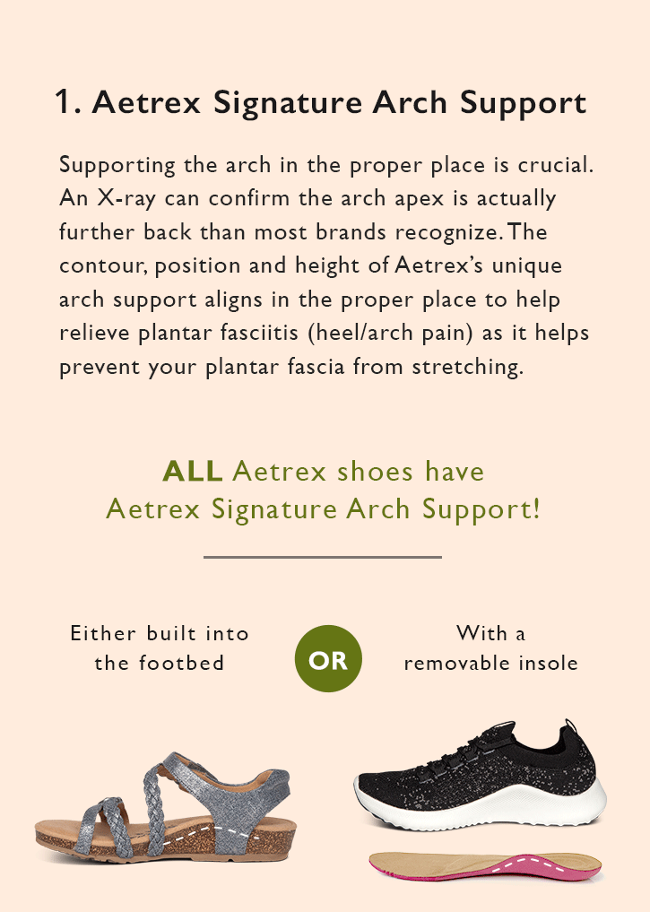 aetrex sandals for plantar fasciitis